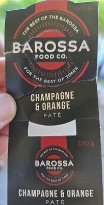 Champagne And Orange Paté