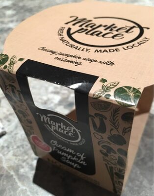 Cream of pumpkin soup