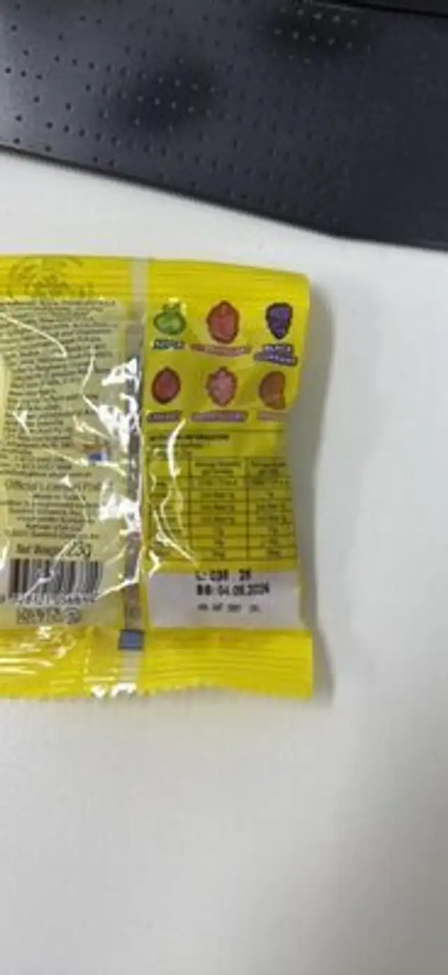Fruit Snacks nutrition facts table