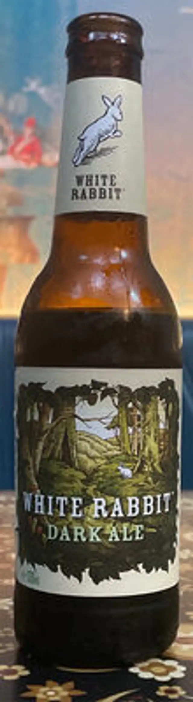 White Rabbit Dark Ale front packaging