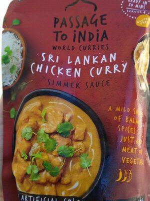 Sri Lanka chicken curry
