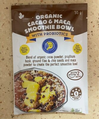 Organic Cacoa & Maca Smoothiebowl