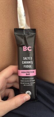 Salted Caramel Fudge front packaging