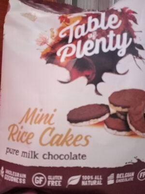 Table of Plenty Milk Chocolate Mini Rice Cakes
