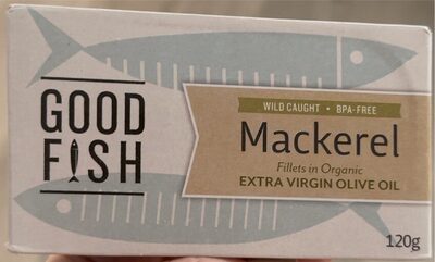 Mackeral Fillets in Organic EVOO