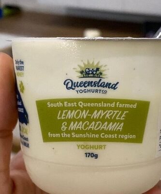 Lemon Myrtle & Macadamia Yoghurt