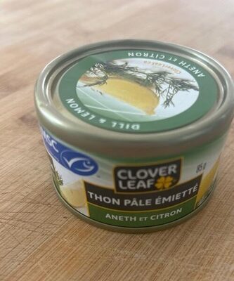 Thon pâle émietté - aneth et citron
