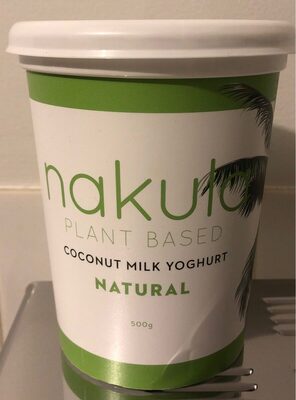 Coconut milk yogurt natural
