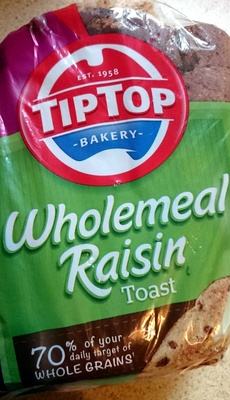 Wholemeal Raisin Toast