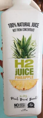 H2 juice pineapple