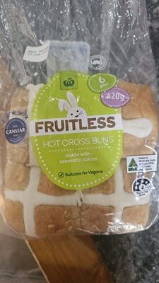 Hot cross buns front packaging