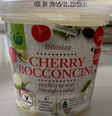 CHERRY BOCCONCINI front packaging