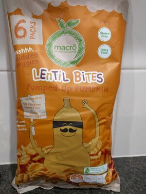 Lentil Bites: Pumped Up Pumpkin