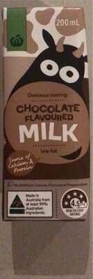 Chocolate Flavored Milk front packaging