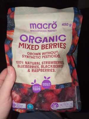 Organic Mixed Frozen Berries