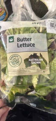 Butter Lettuce front packaging
