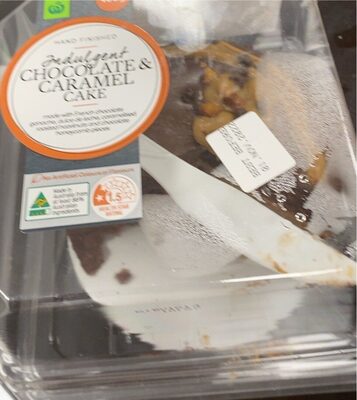 Chocolate caramel cake