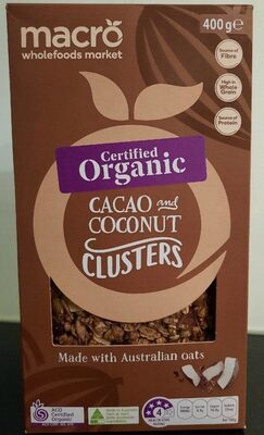 Cacao and coconut clusters