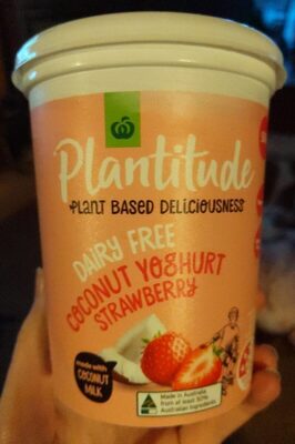 Dairy Free Coconut Yoghurt Strawberry