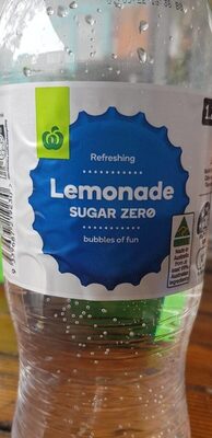 Lemonade Sugar Zero Woolworths