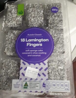Lamingtons fingers
