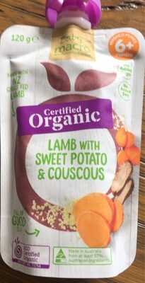 Lamb with sweet potato & couscous