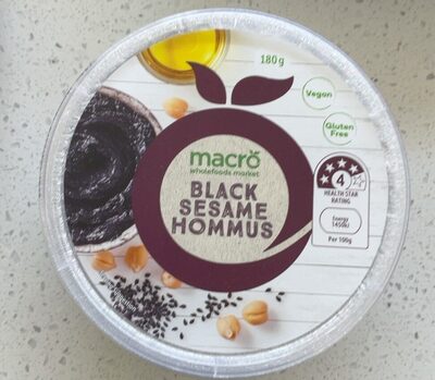 Black Sesame Hommus