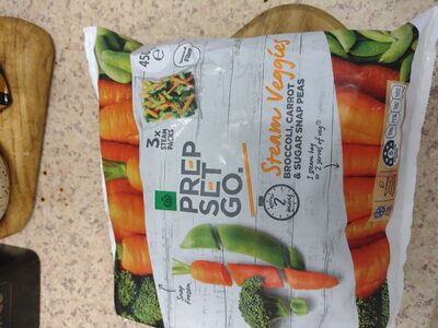 Steam veggies front packaging