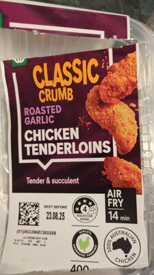 Roasted Garlic Chicken Tenerloins