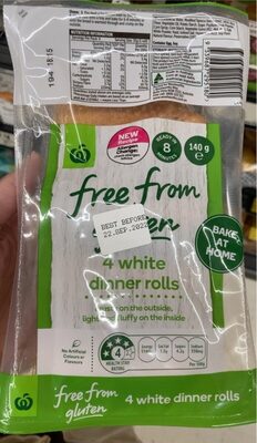 White dinner roll