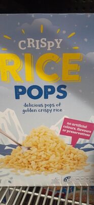 Crispy rice pops