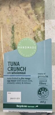 Tuna Crunch on Wholemeal