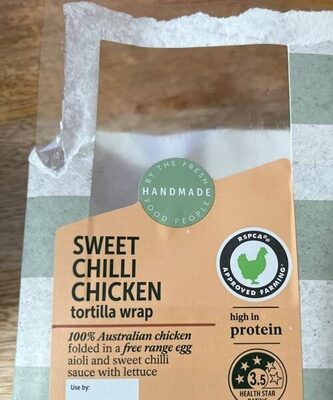 Sweet Chilli Chicken Tortilla Wrap