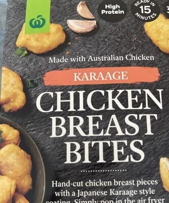 Karaage chicken  breast bites
