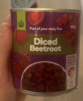 Diced Betroot
