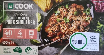 COOK Mild Mexican Pork Shoulder