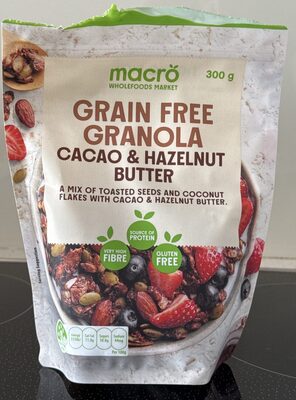Grain Free Granola Cacao & Hazelnut Butter