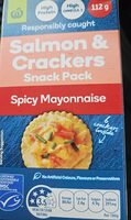 Salmon & Crackers Snack Pack