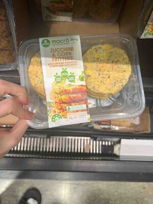 ZUCCHINI & CORN FRITTERS