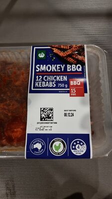 Smokey BBQ Chicken Kebabs