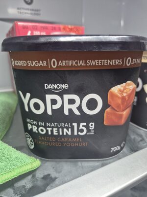 Salted Caramel Flavoured Yoghurt