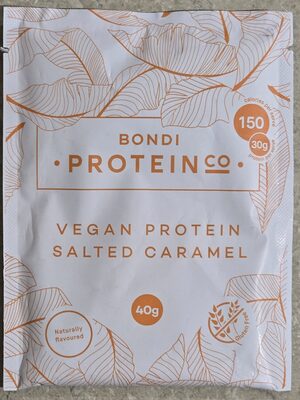 Vegan protein salted caramel