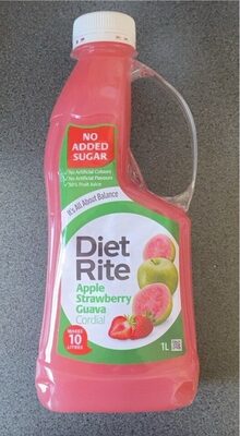 Apple Strawberry Guava Cordial