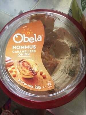 Hommus caramelizd onion front packaging