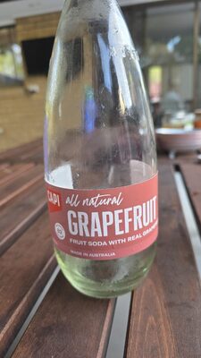 Grapefruit soda