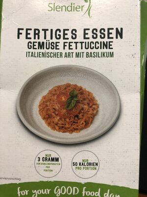 Gemüse Fettuccine