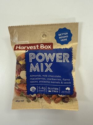 Harvest Box Power Mix front packaging
