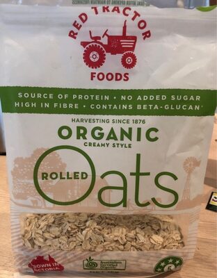 organic rolled oats