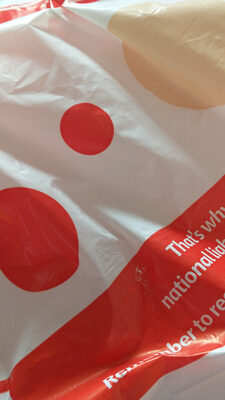 Coles plastic bag