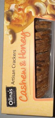Olinas Cashew & Honey Crackers